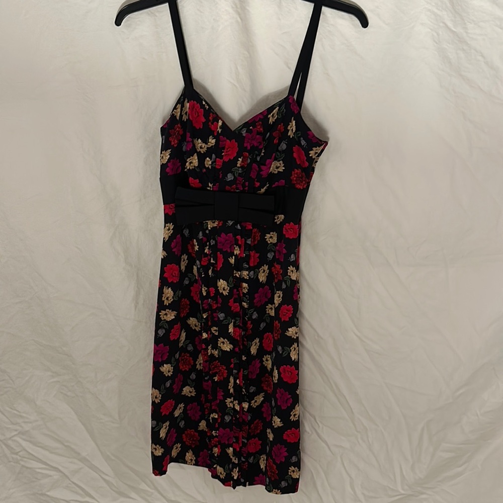 Diane Von Furstenberg floral minidress